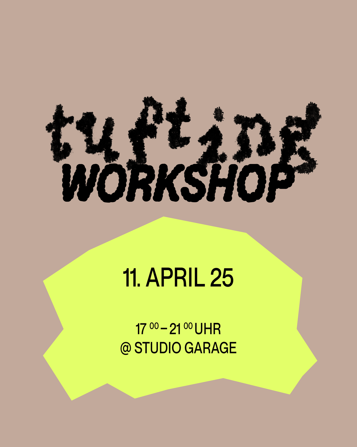 TUFTING WORKSHOP 11.04