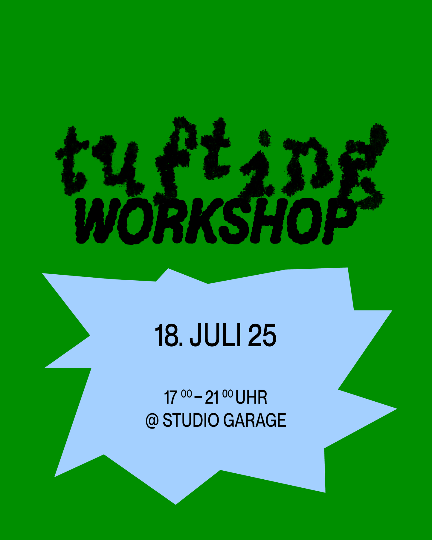 TUFTING WORKSHOP 18.07