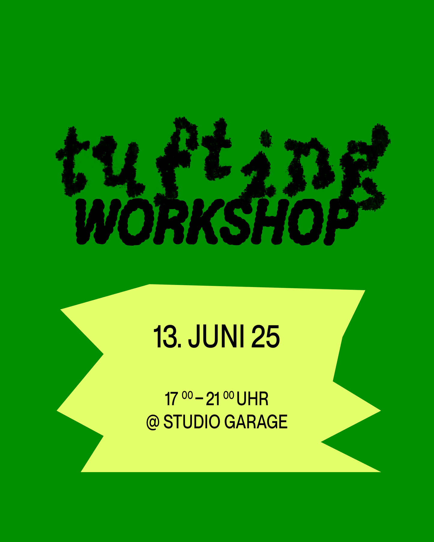 TUFTING WORKSHOP 13.06