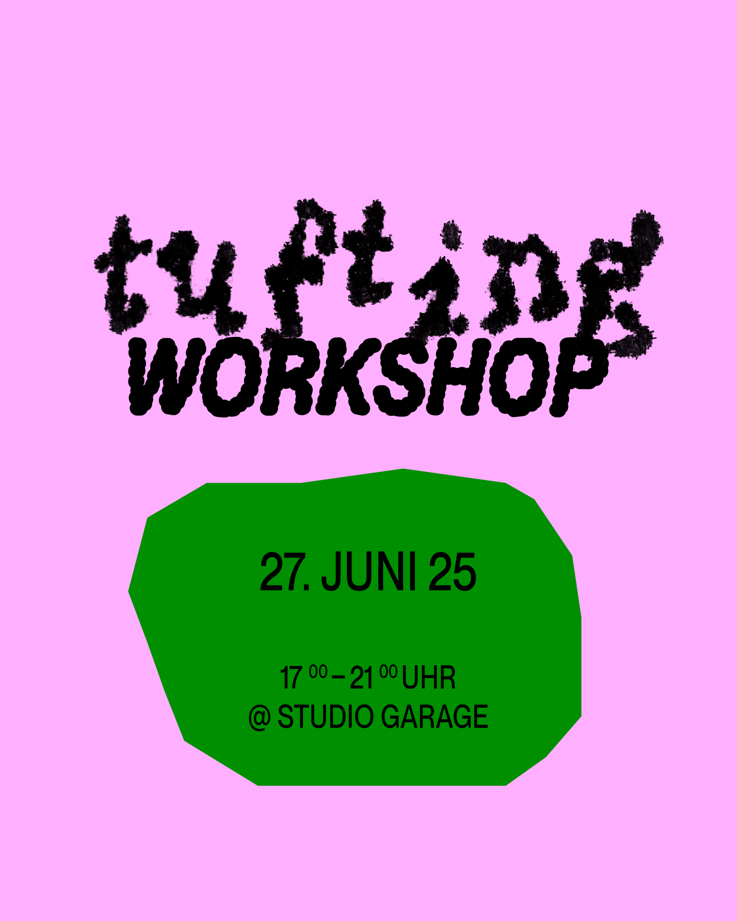 TUFTING WORKSHOP 27.06