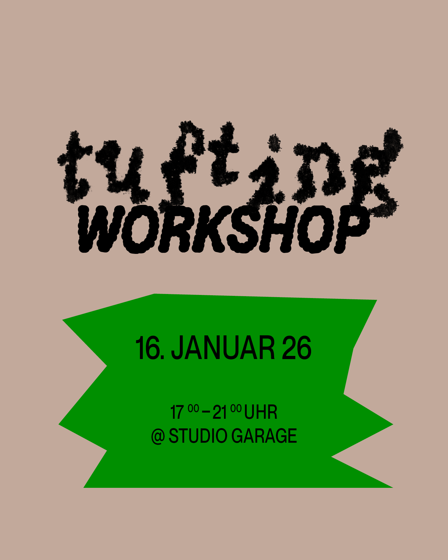 TUFTING WORKSHOP 16.01