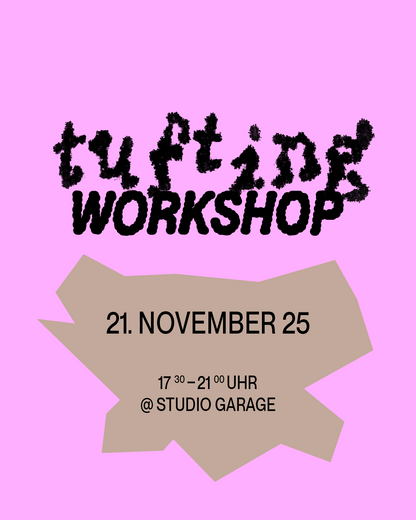 TUFTING WORKSHOP 21.11.