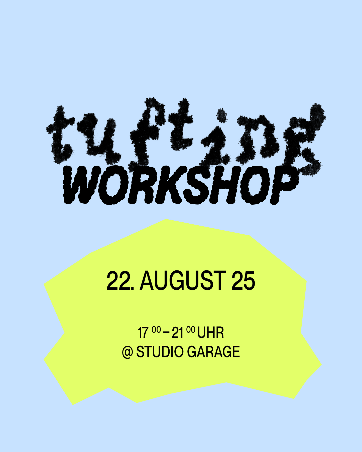 TUFTING WORKSHOP 22.08