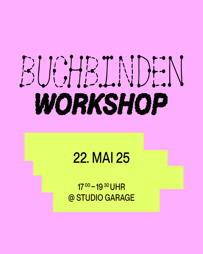 BUCHBINDEN WORKSHOP 22.05